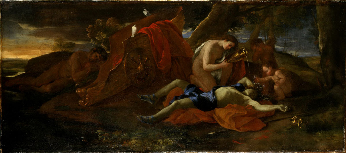 Vénus pleurant Adonis, ou La Mort d'Adonis